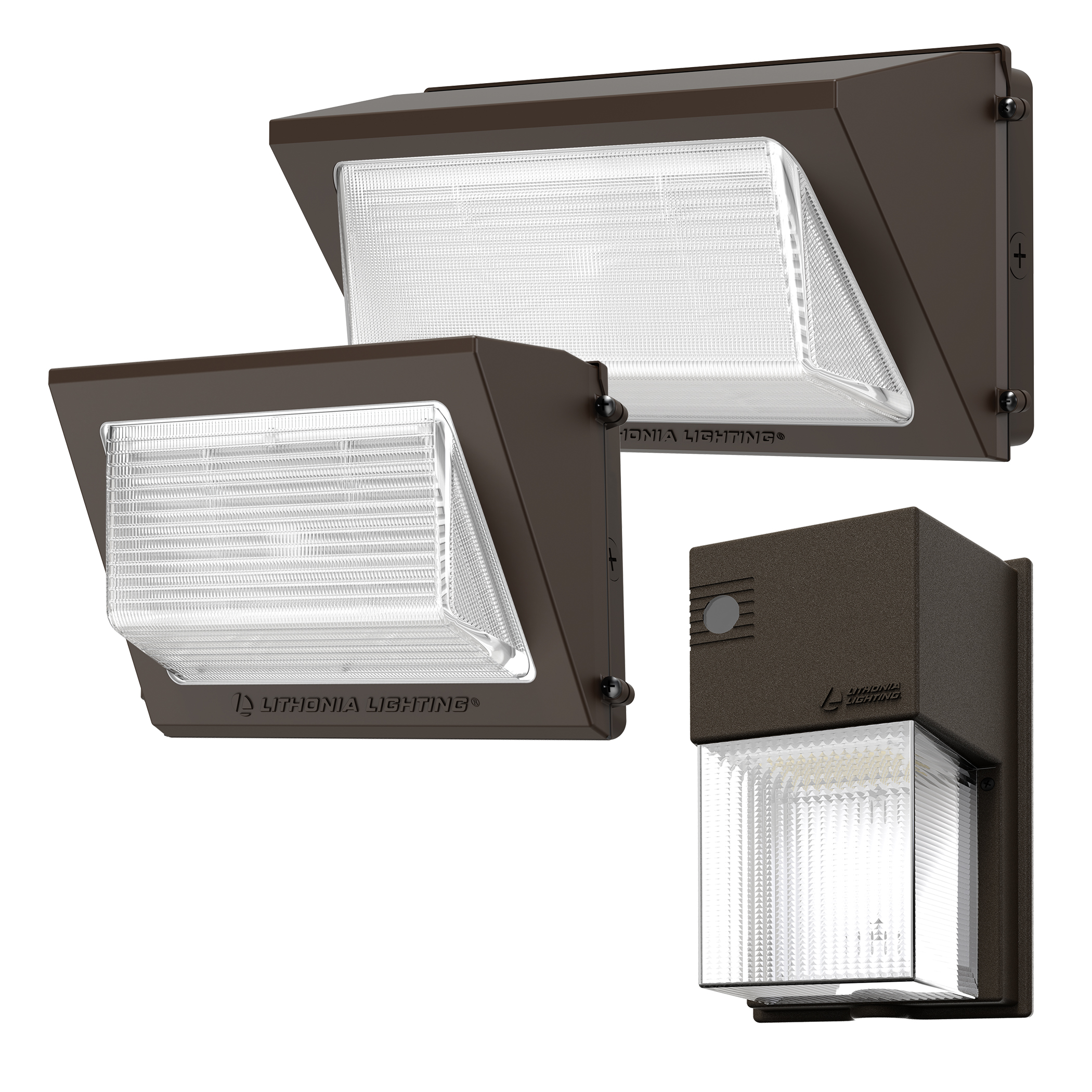 The TWS and TWR product options from Lithonia Lighting are shown, along with mounting height and size information.