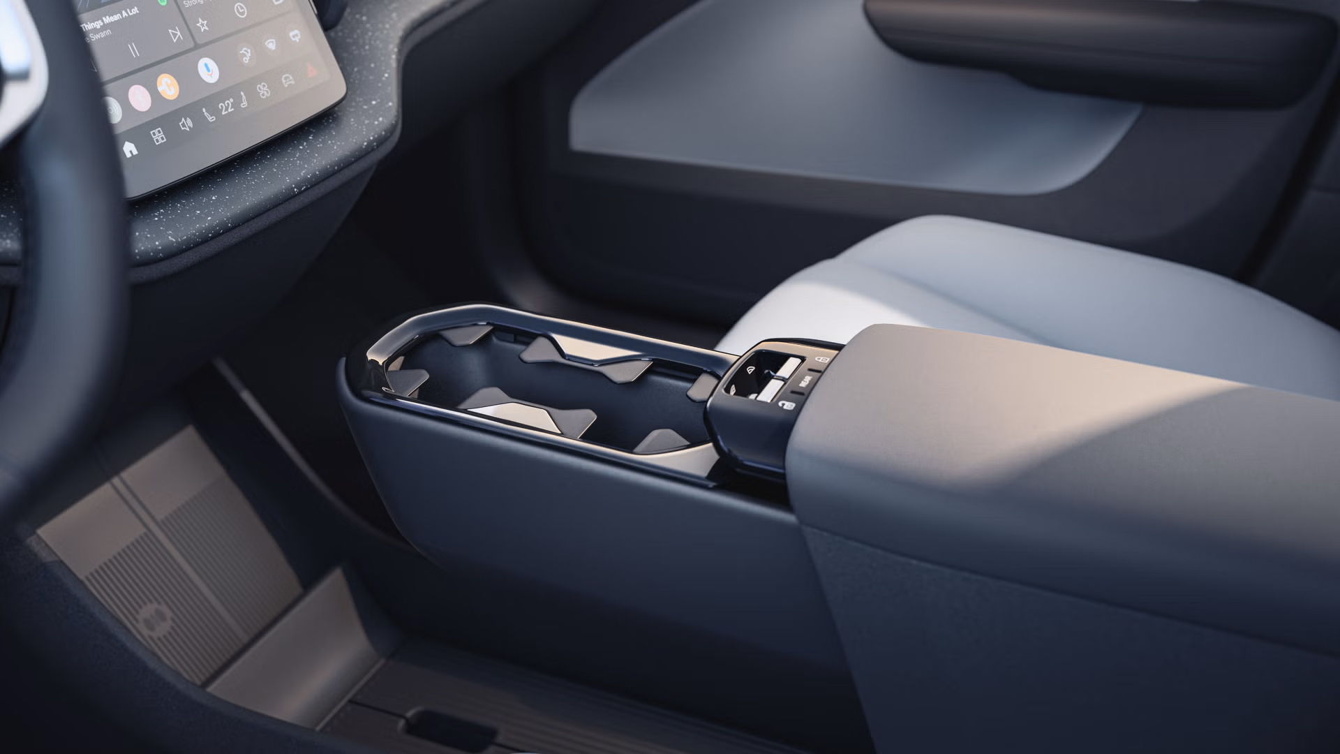 Part of  leather car seat. Modern sport car  black leather interior. Part of  leather car seat details.