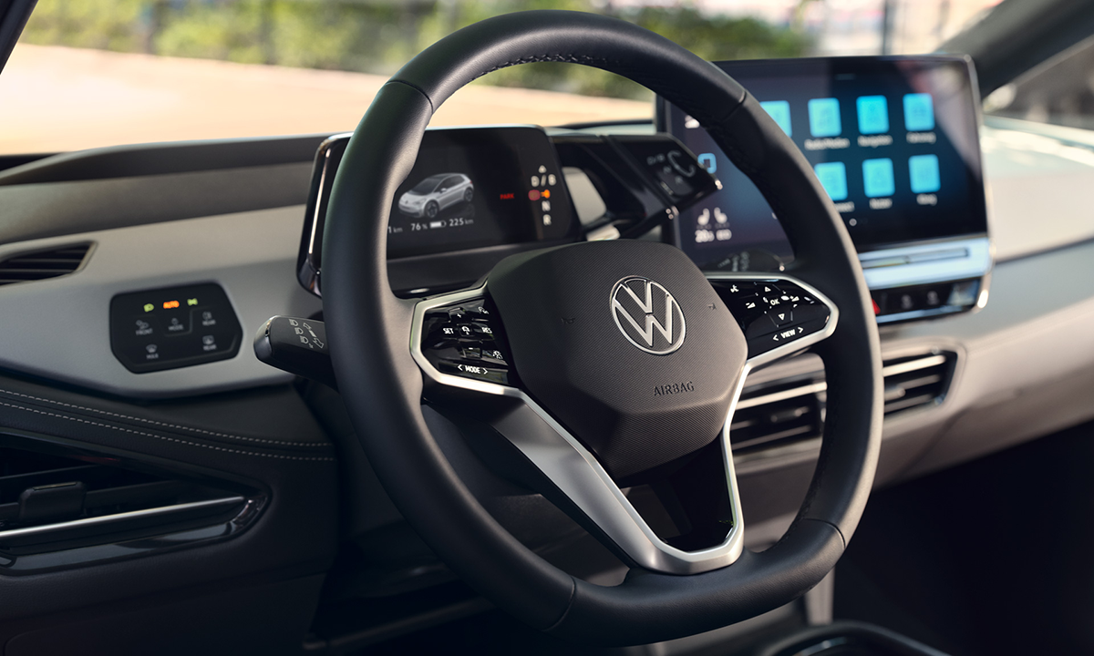 close up of speedometer in modern car, close-up