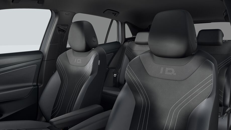 Part of  leather car seat. Modern sport car  black leather interior. Part of  leather car seat details.