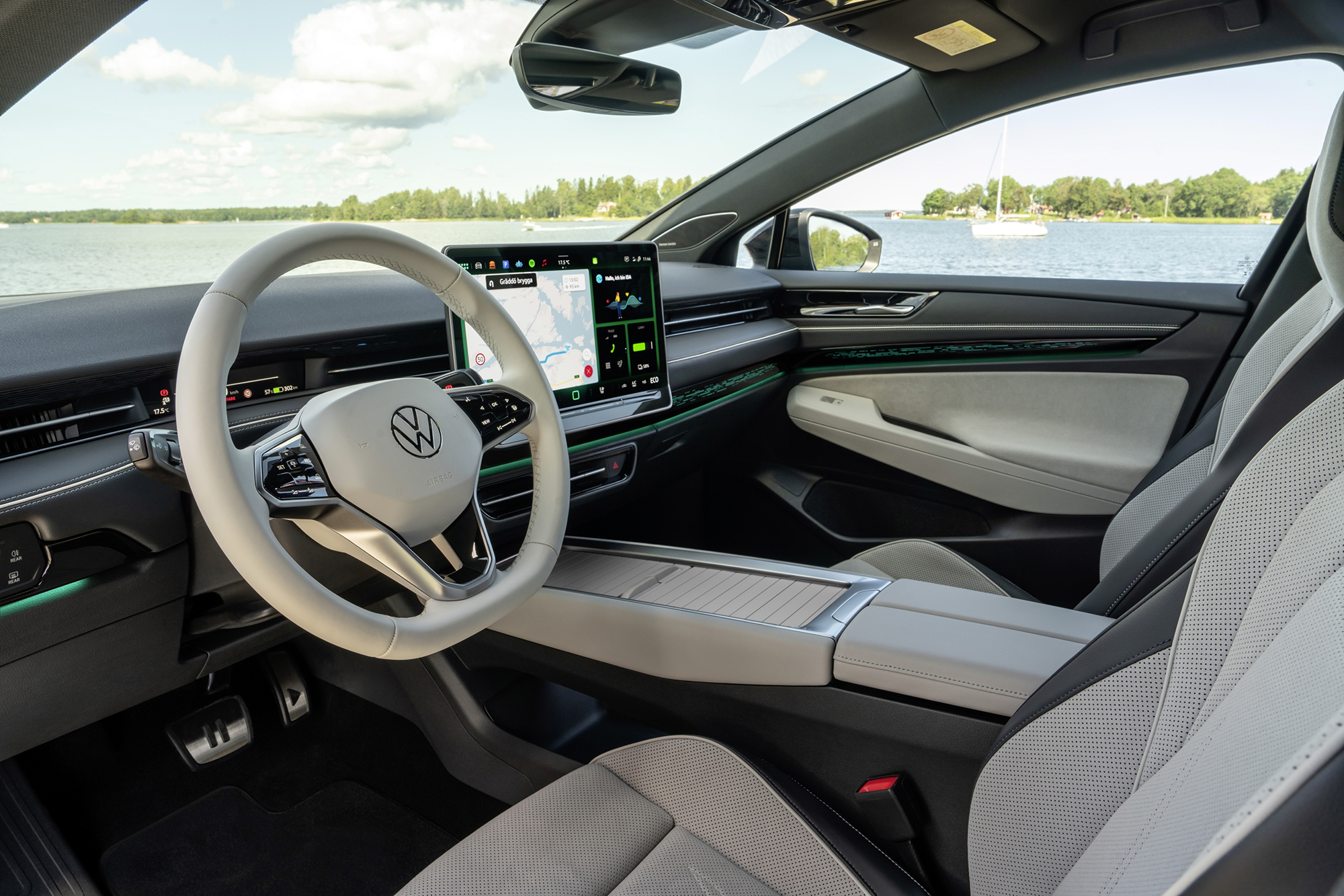 studio shot passenger car interior