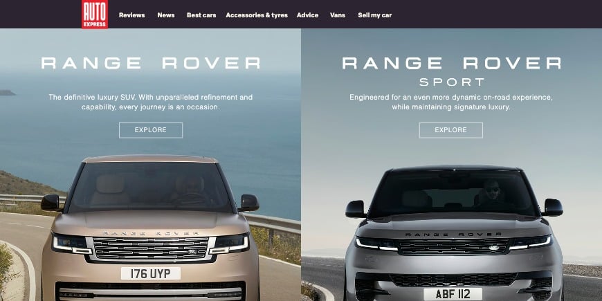 Auto Express | Range Rover Homepage