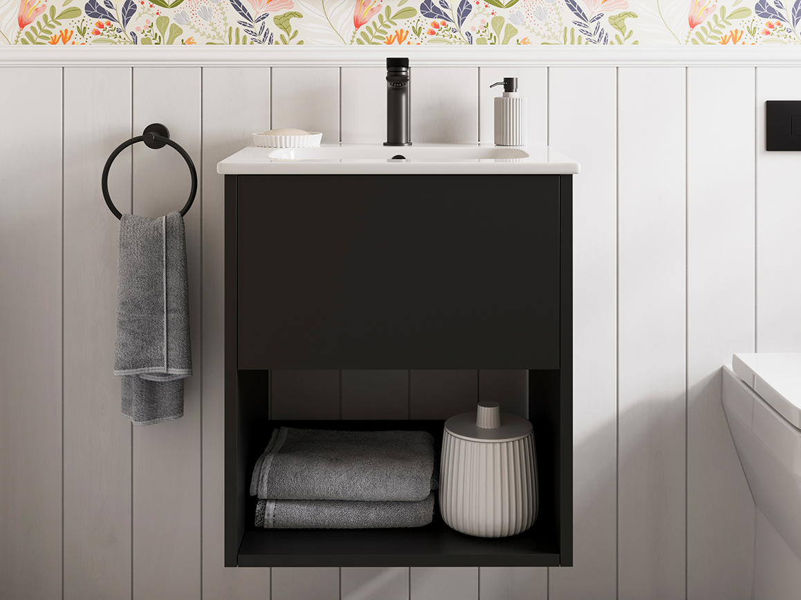 Make dreams a reality with the Dusty Blue finish of Camberwell's modern bathroom furniture. With sizes to suit every small bathroom design, bringing wellness to the stylish bathroom has never been easier. 