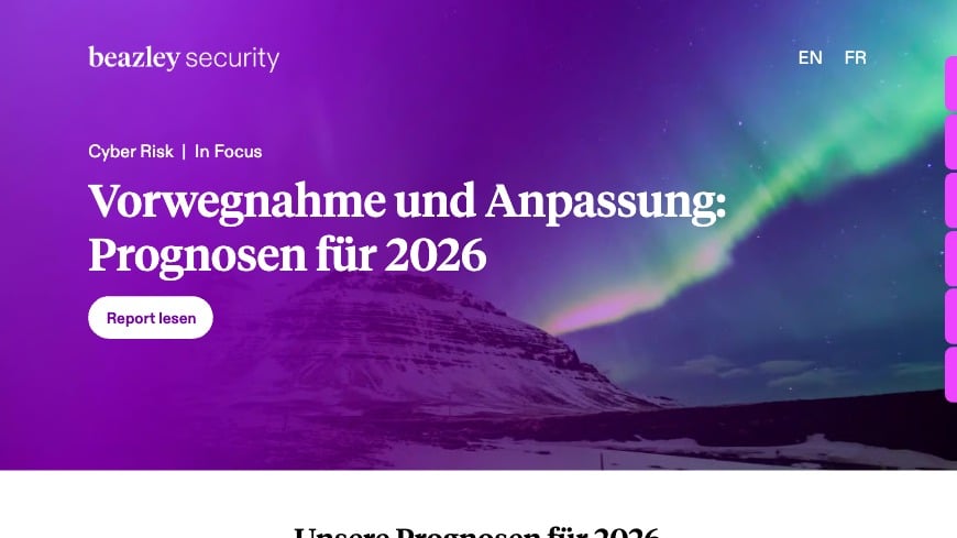 [DE Teaser] Cyber Risk | In Focus: Predictions for 2026