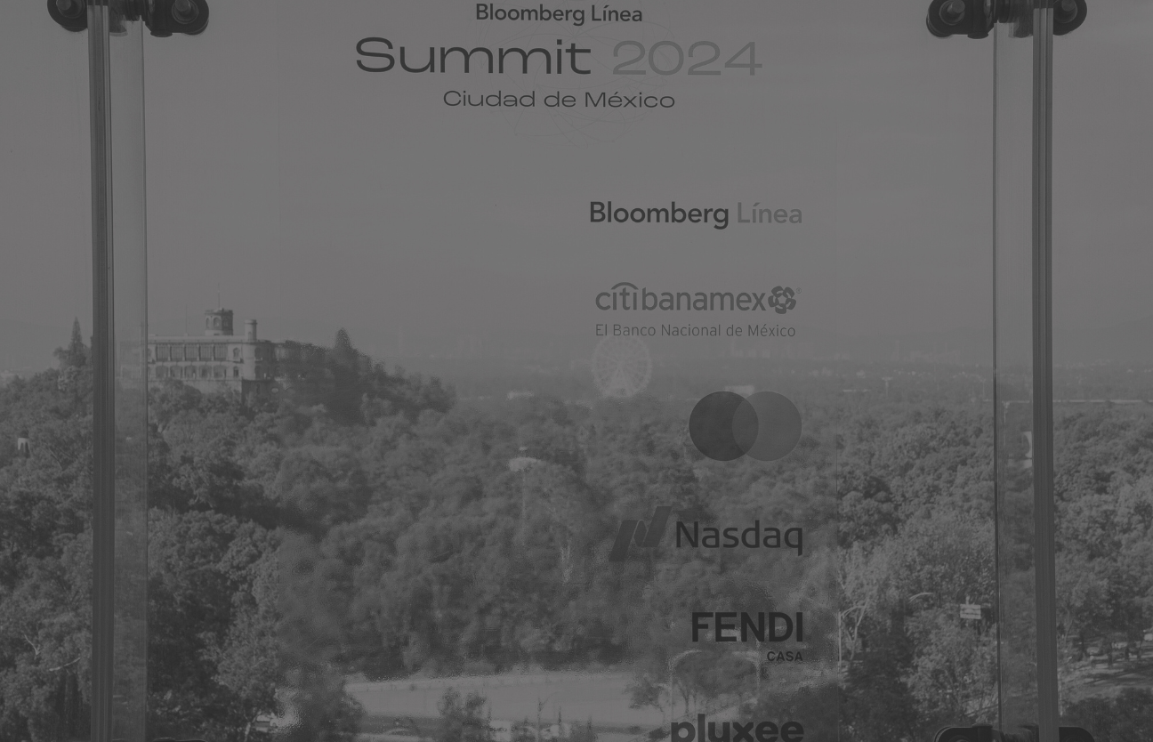 Stage: Startup CEO and Hardware Engineer Present New Product. Speakers Lead Lecture on Business, Science, Technology, Entrepreneurship, Health, Ecology, Development, Leadership and all Things Digital