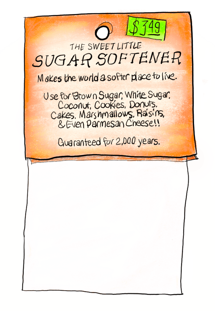 The sugar saver: An illustrated story about outrageous optimism