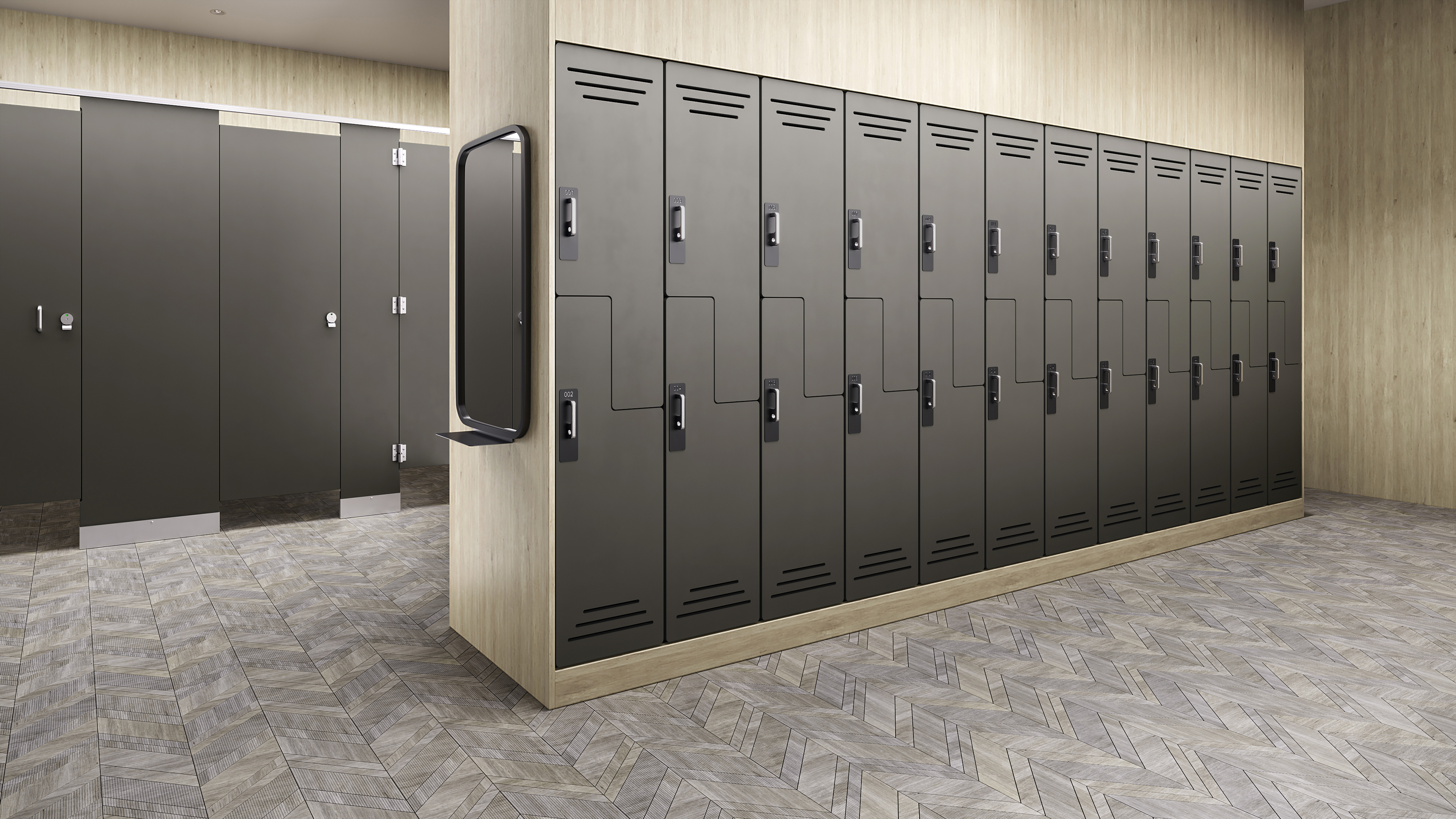 Phenolic Lockers - Bradley Corp