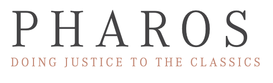 Pharos Doing Justice to the Classics Logo