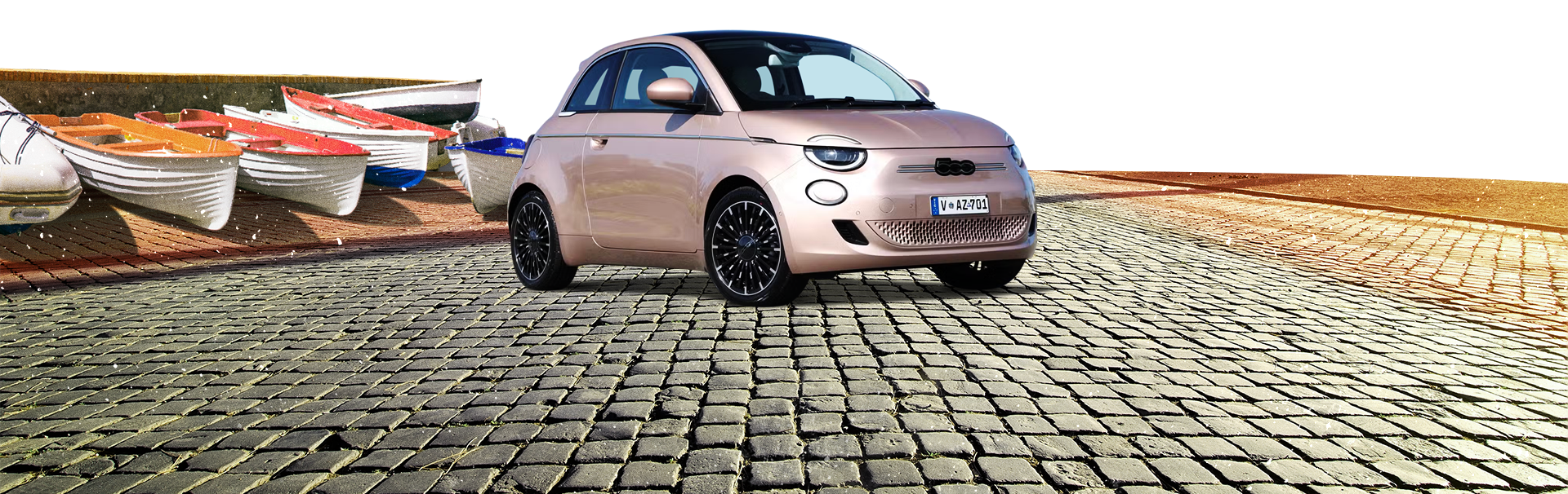 Fiat 500e hero image