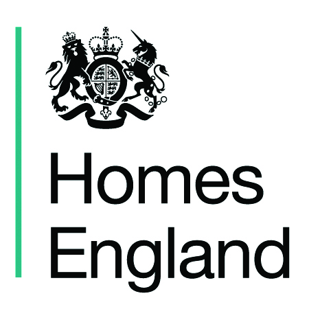Logo for Homes England