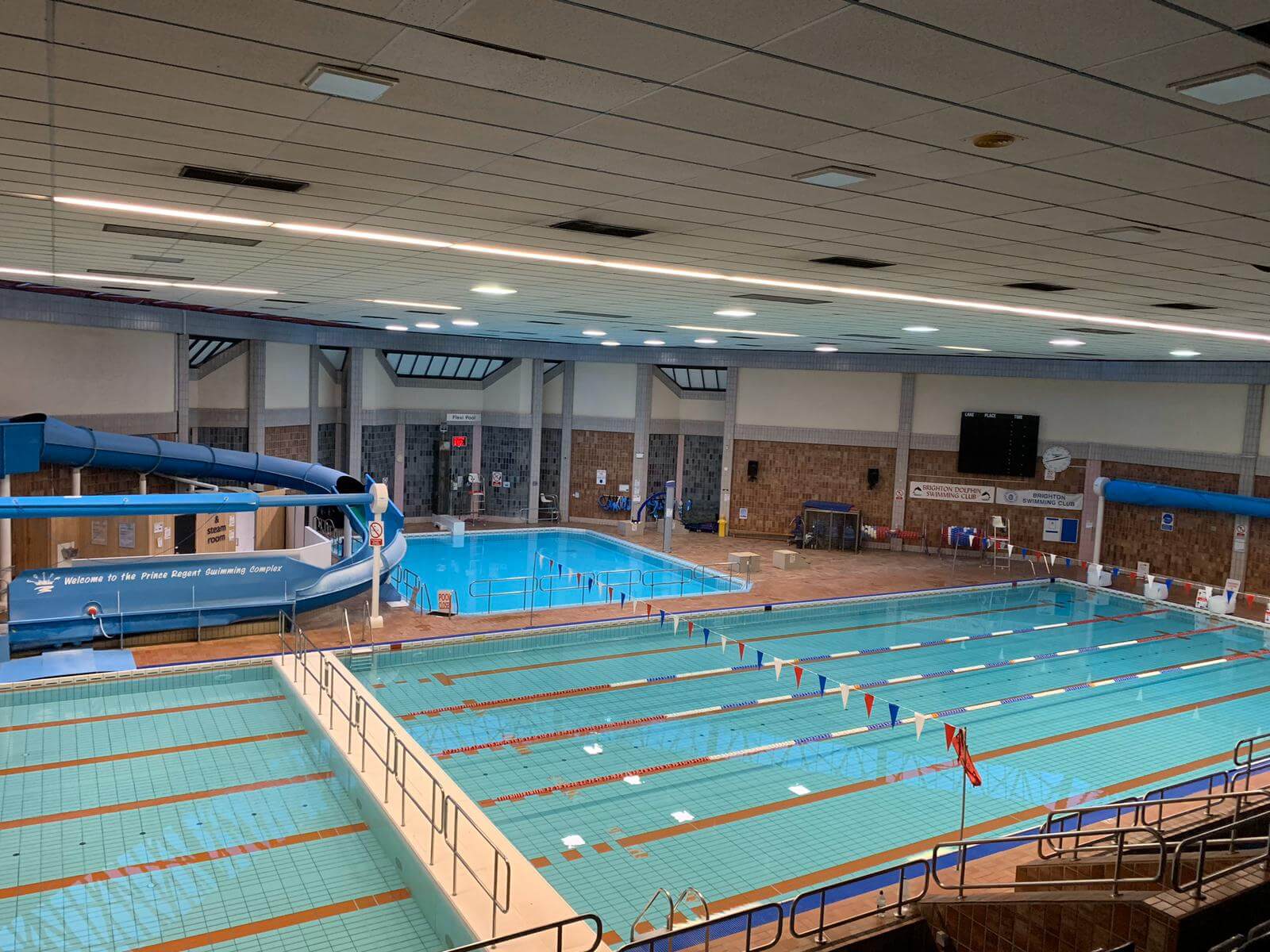 image of new forest health and leisure swimming book with lanes and flumes