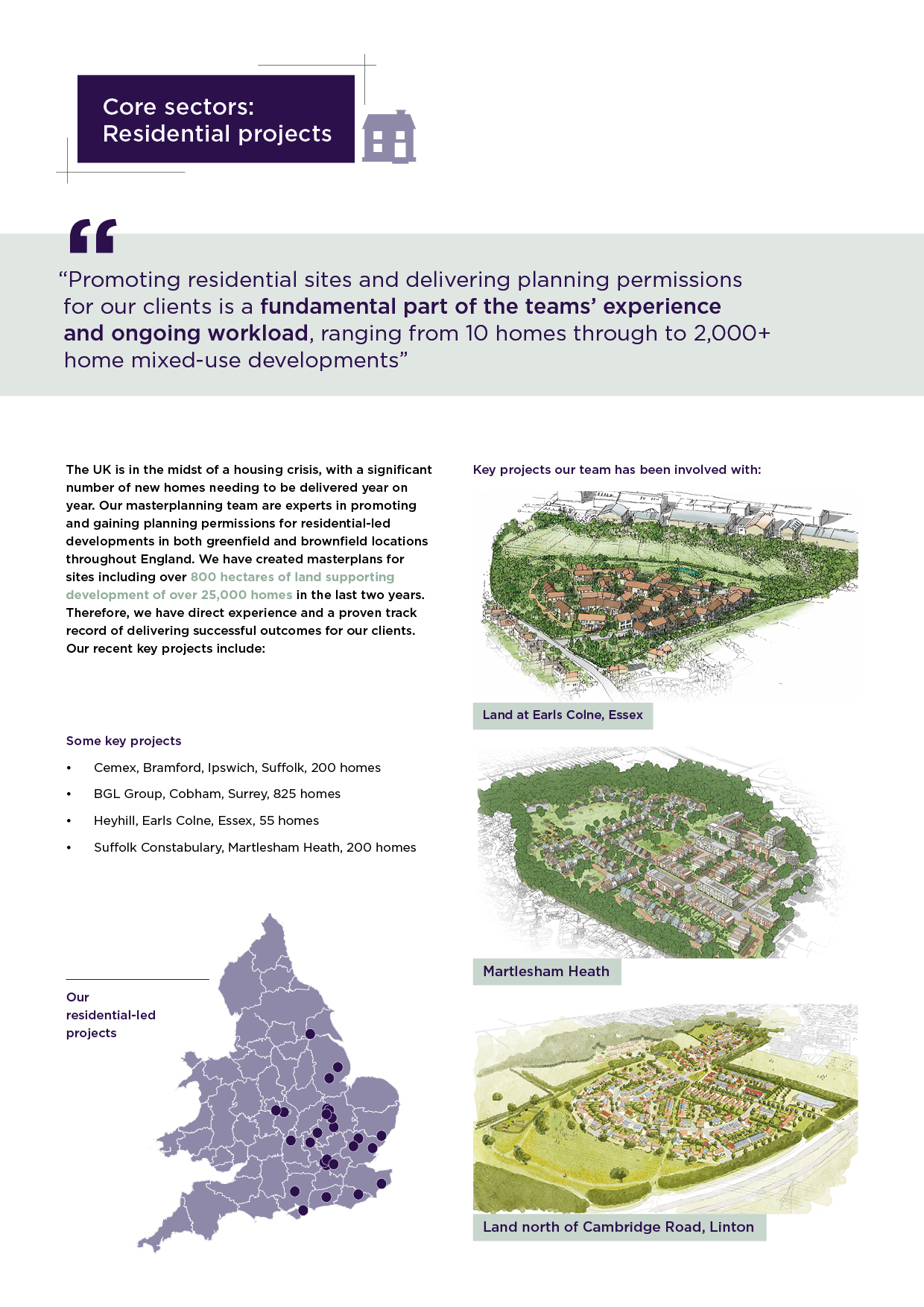 Image of residential-led projects pdf document 