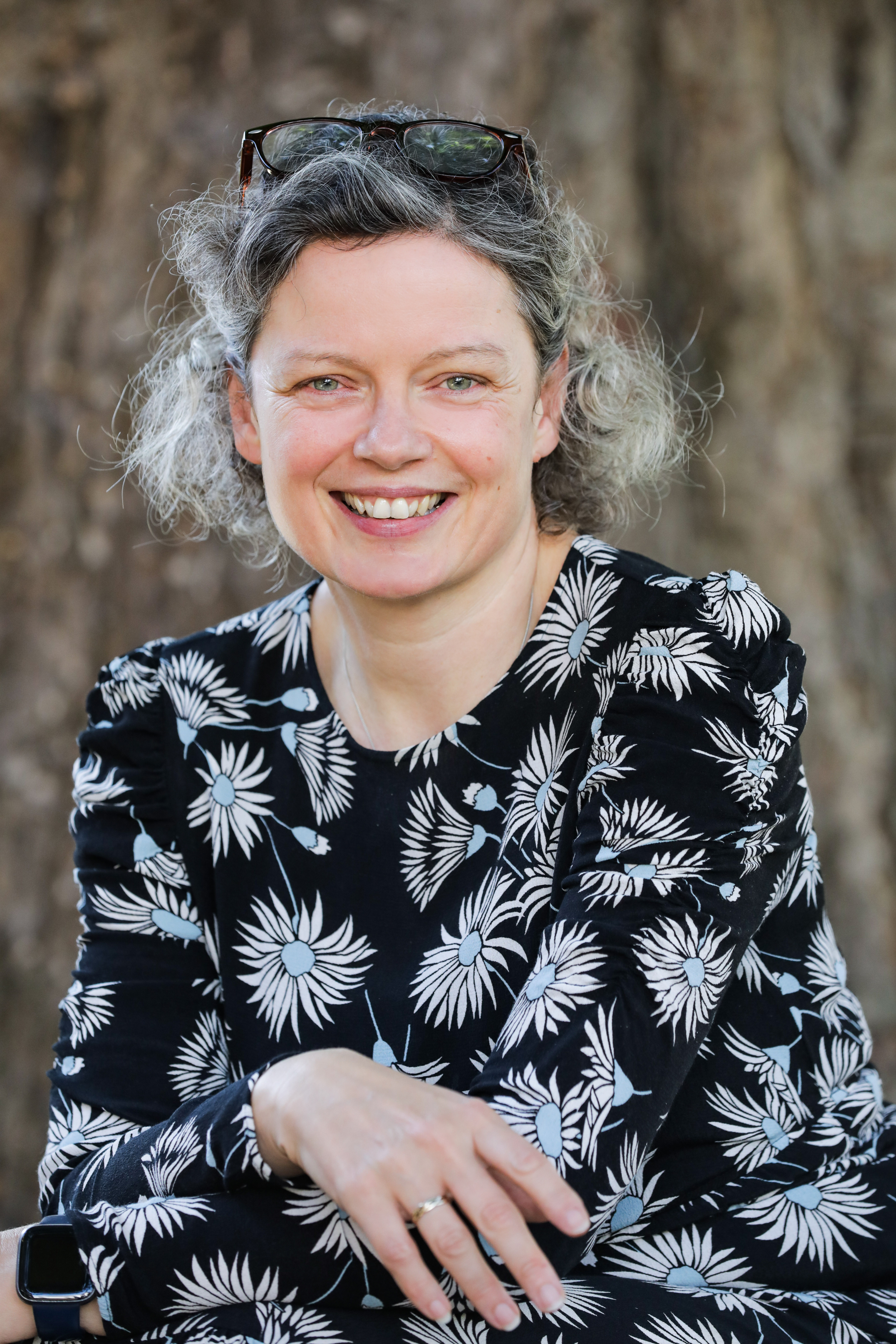 The Canopy of this Forest has a Heart Shaped Hole showing Blue Sky
