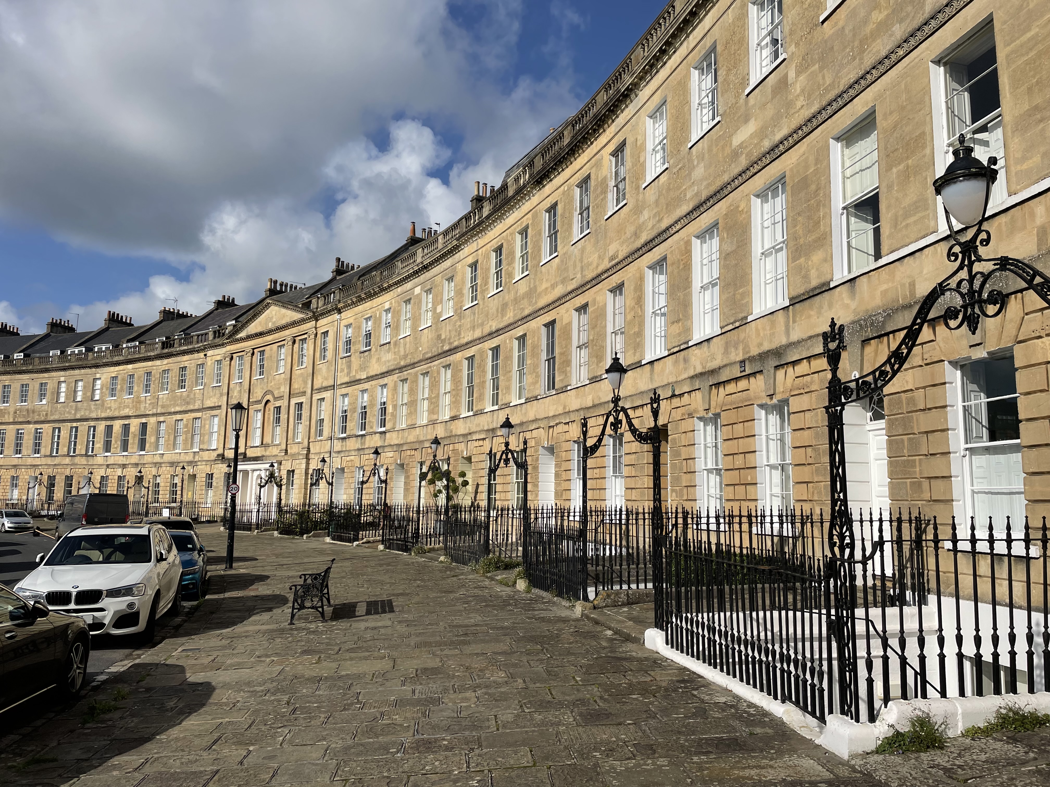 Birmingham panoramic view at sunrise/sunset with glass building. Panorama