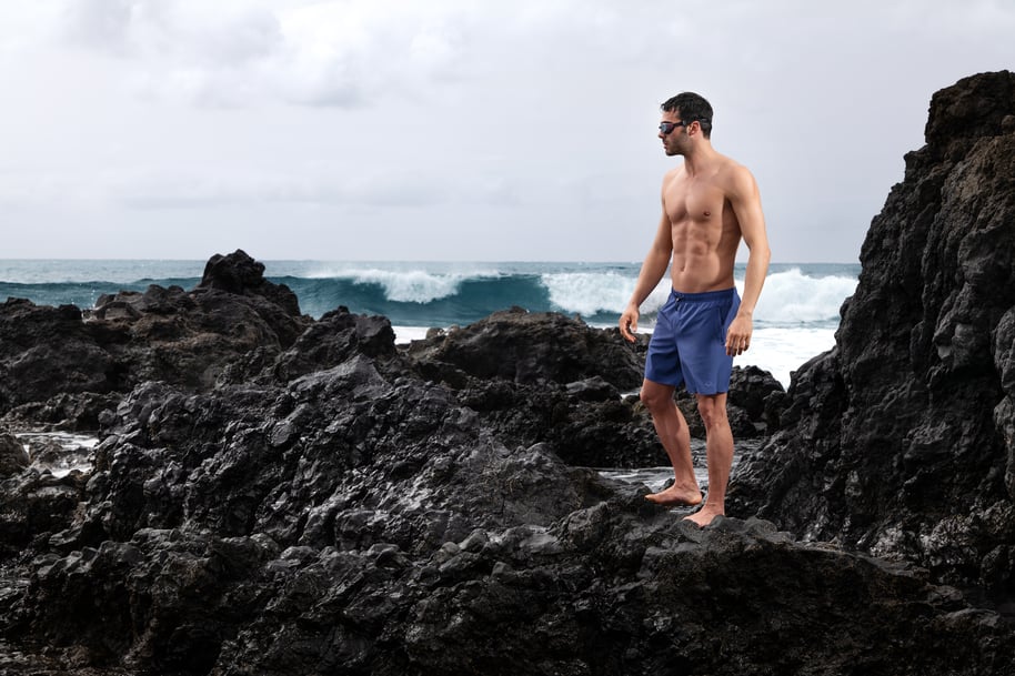 Generisch Débardeur Homme Plage Hawaienne Imprimé 3D Numérique - Maillot Sans Manches Sport Vacances Été