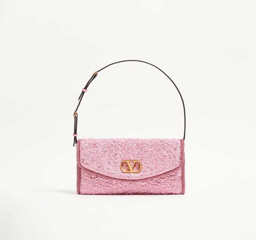 VALENTINO ヴァレンティノ ピンク バッグレース トップス チュニック Holiday Style and the Art of Gifting with Valentino Garavani | Vogue