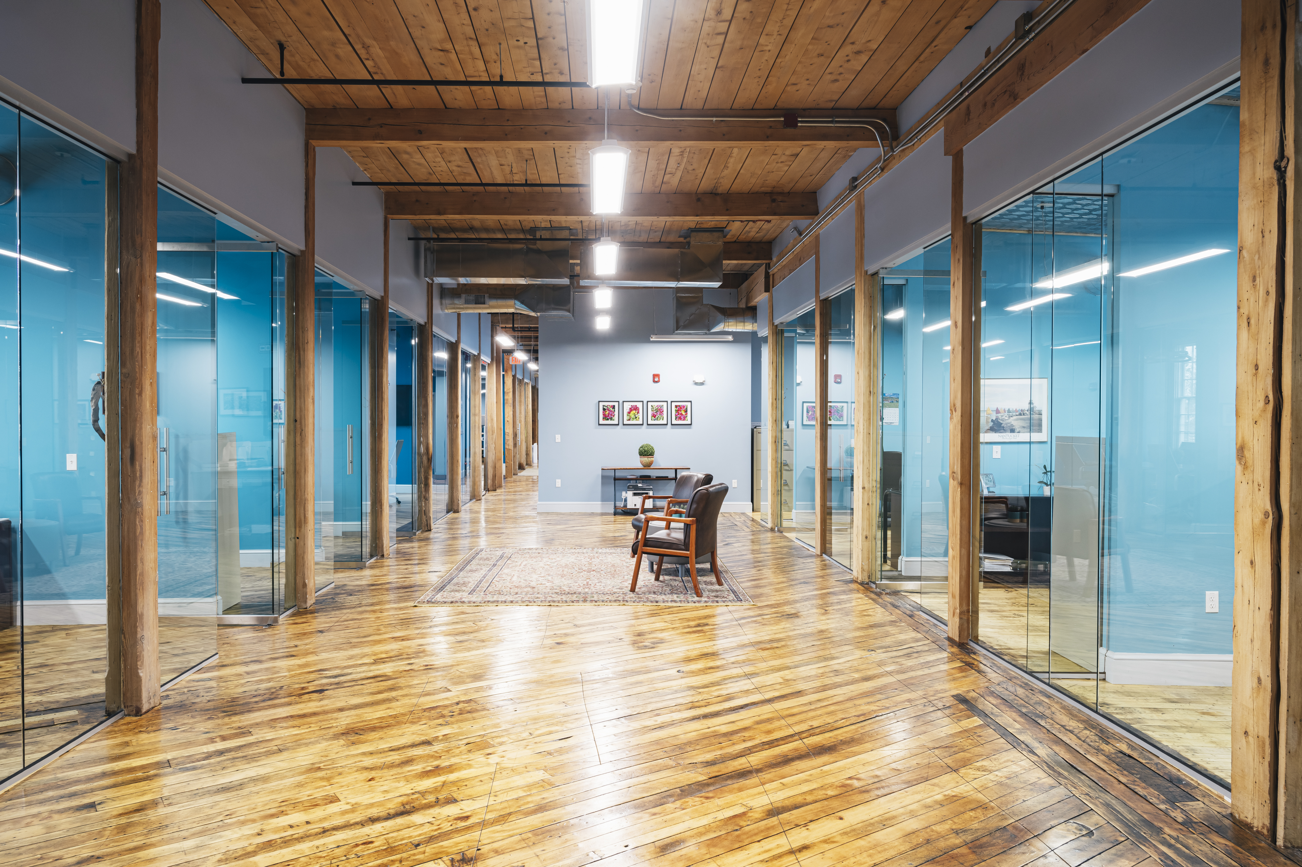 the bridge at camelback ,  phoenix arizona office leasing, colliers, available space, second floor view, elevator connecting to parking