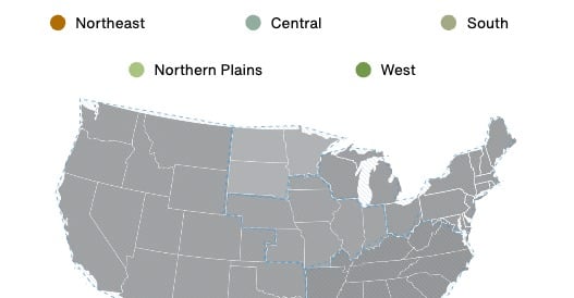Regional Selection - Regional Hub
