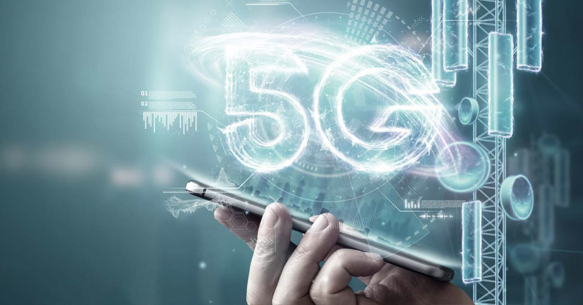 5G Phone graphic