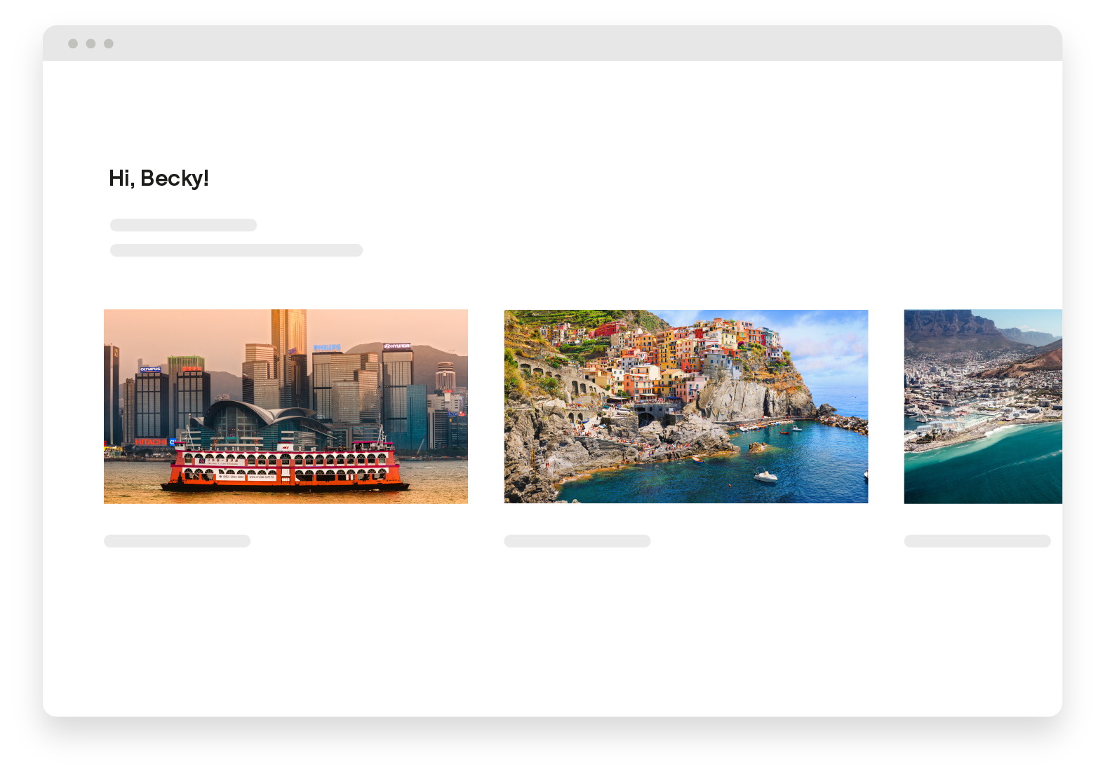 abstract ui of an airline booking screen; it says 