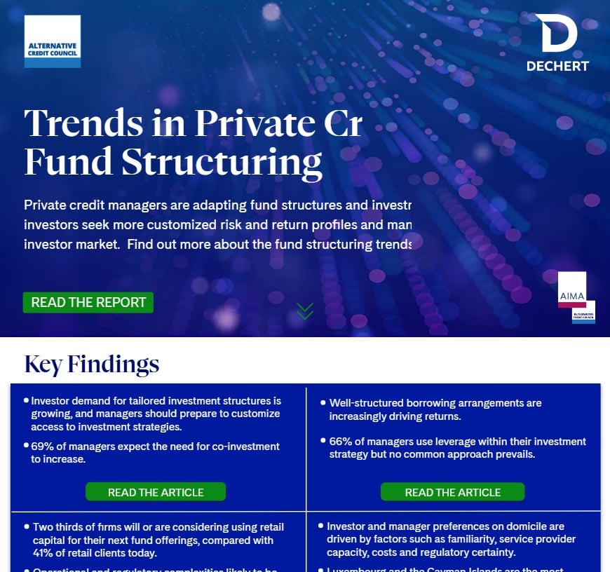 Trends in Private Credit Fund Structuring Trends in Private Credit Fund ...
