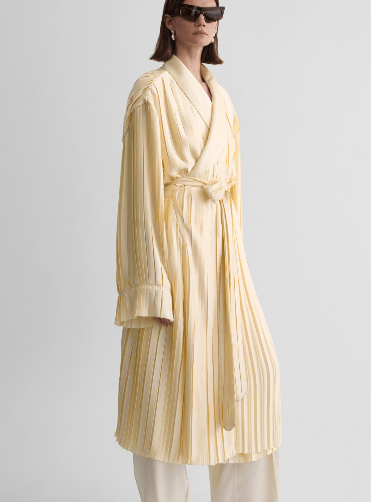 Robe En Cuir CÉLINE De L'ère Phoebe Philo - Taille 34 - Marron - Occasion Très Bon état - RARE