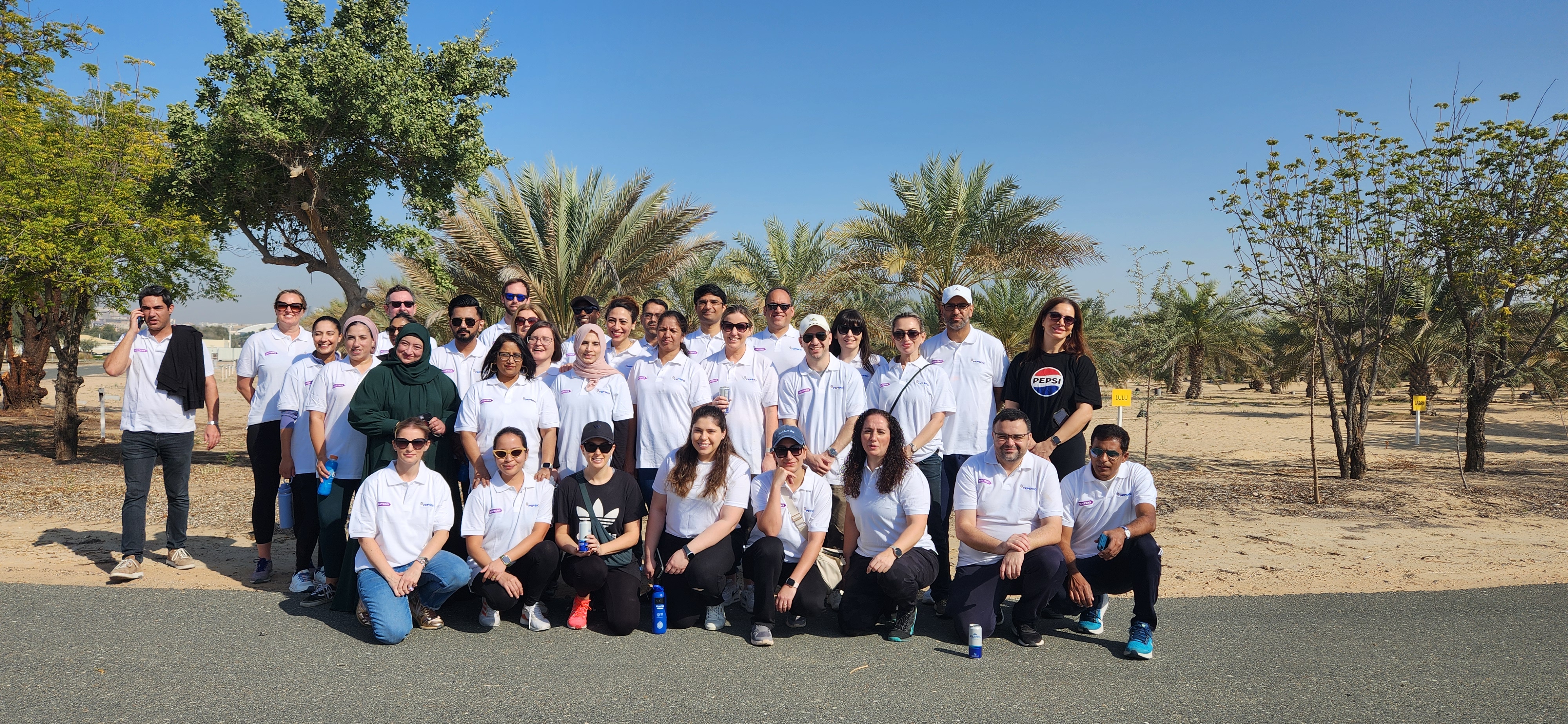 Pepsi Co volunteers