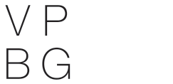 VPBG logo in white