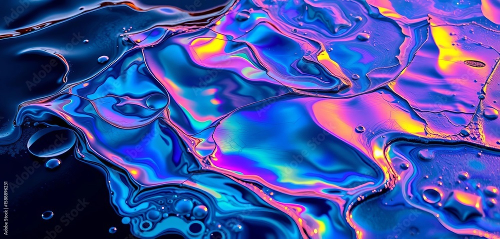 oil on water