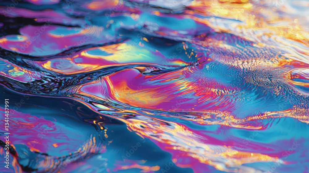 oil on water