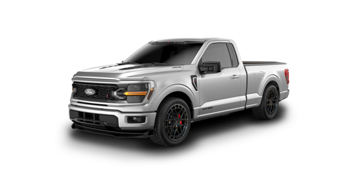 Lowered Black Widow SR Ford F-150 Regular Cab truck | Fox Factory Vehicles