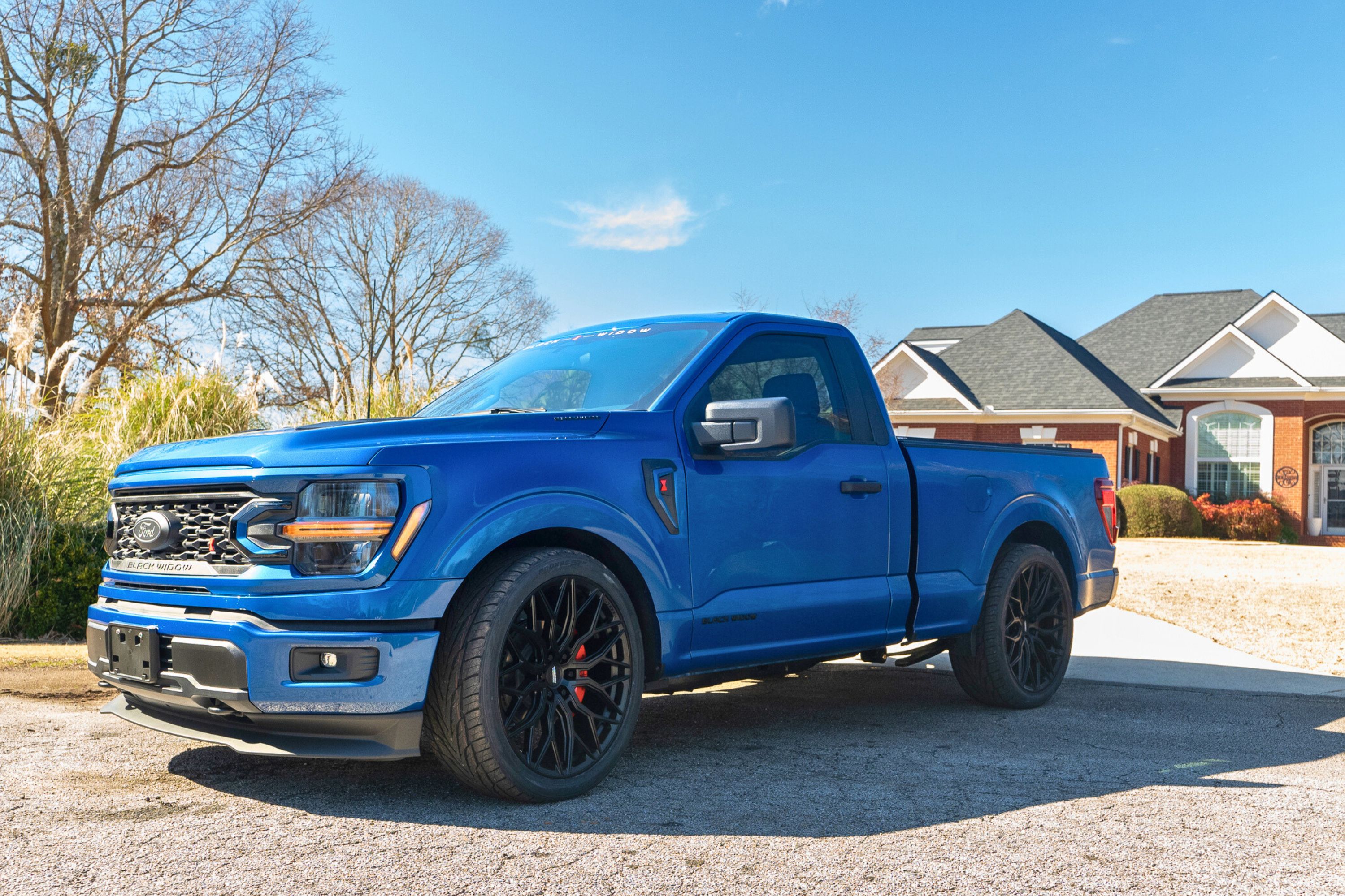Ready For Anything - Lowered Black Widow Ford F-150 | Fox Factory Vehicles
