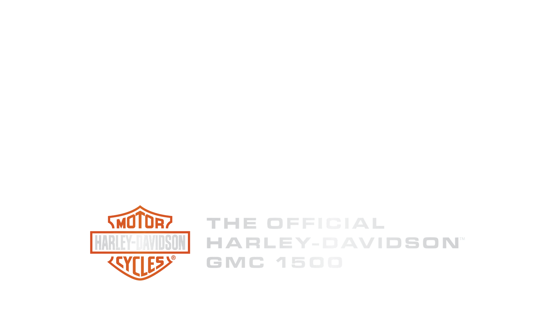 the official harley-davidson gmc 1500