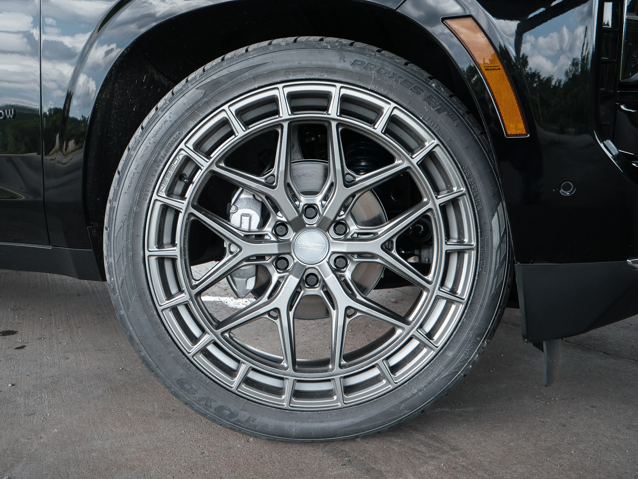 Lifted Silverado 1500 on the ranch with horses