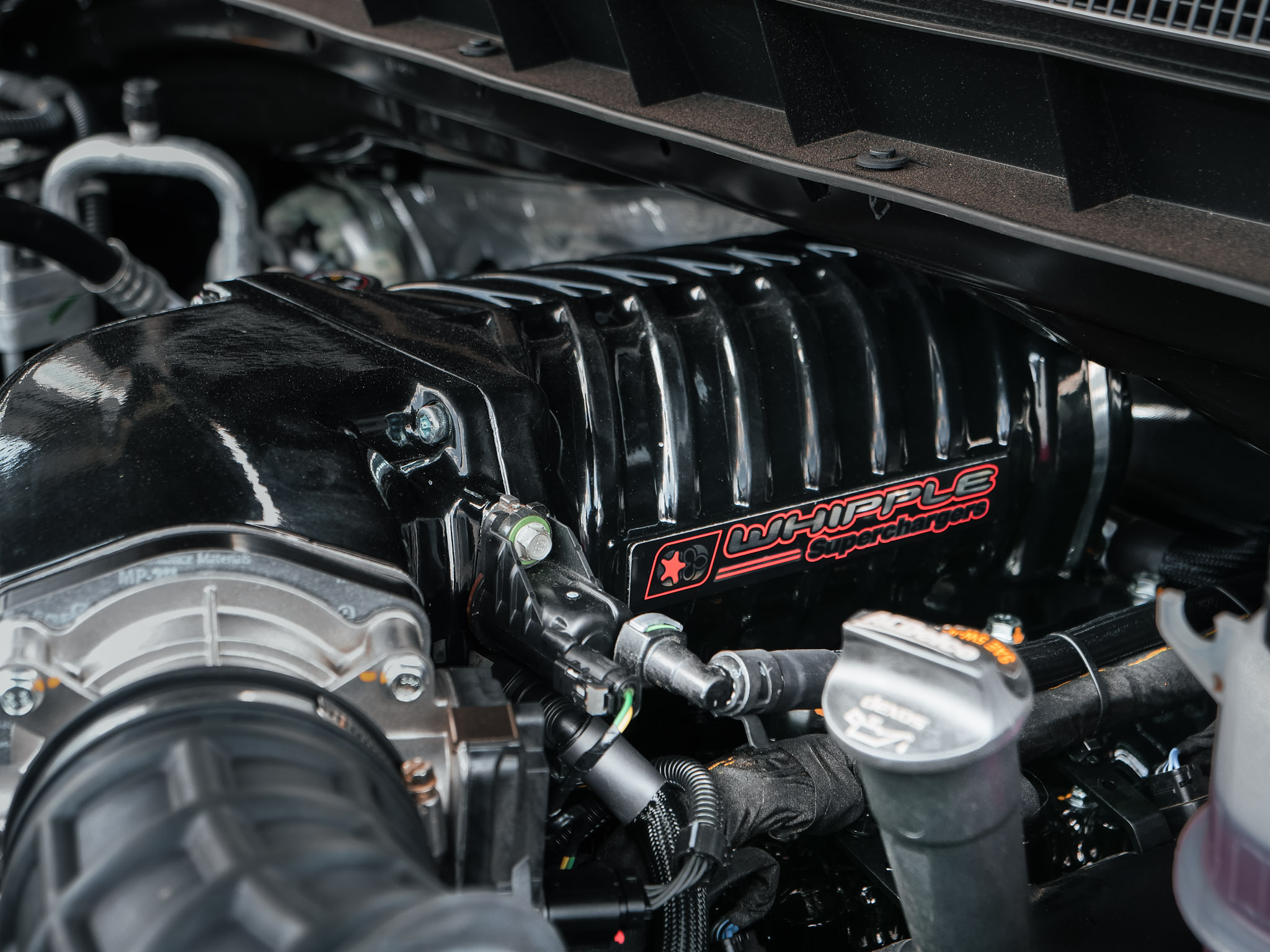 Black Widow Silverdao 1500 on the city streets.