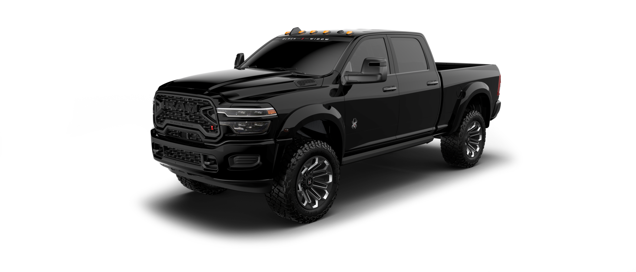 Ram Black Widow Spider Edition Truck - Fox Factory Vehicles