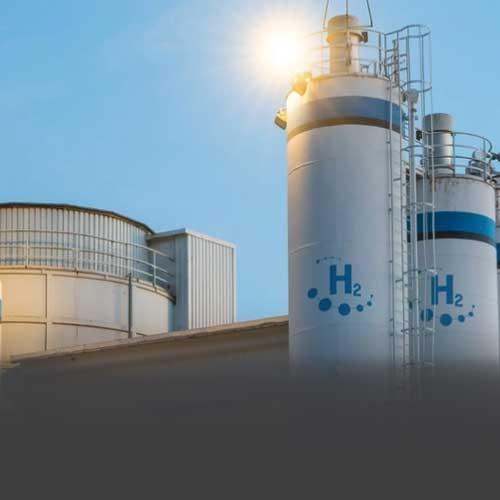 green hydrogen tanks