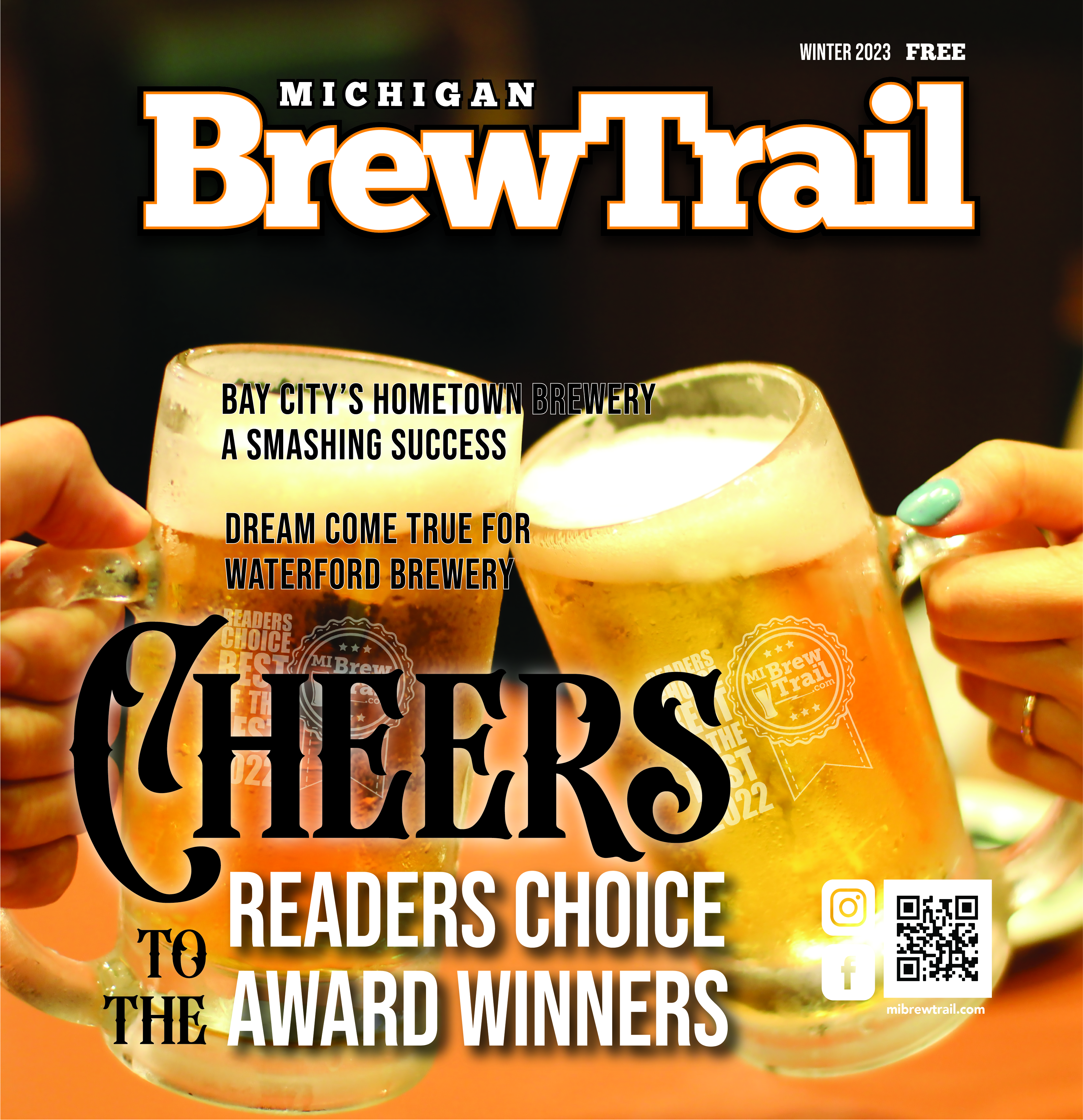 MiBrew Trail Magazine Beer Trail Bulletin Board Brewing Company Brewery Michigan Free Download Digital