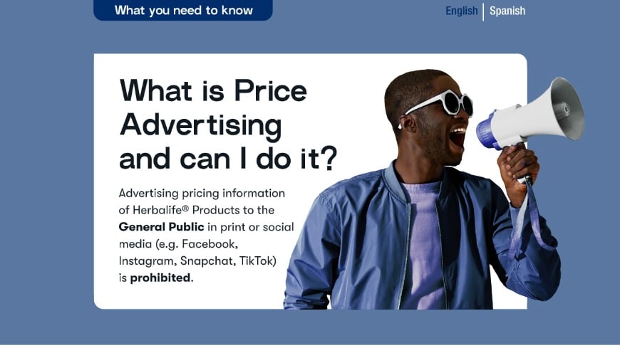 Price Advertising - English