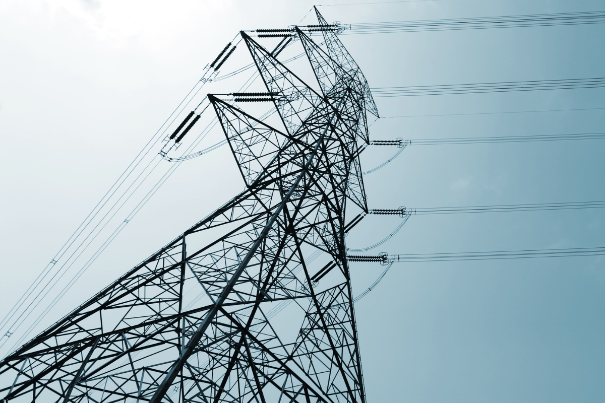 Sunrise in busy container terminal in Rotterdam, Netherlands.