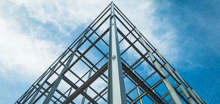 Solar Power Plant in modern city in sunset,Sustainable Renewable Energy