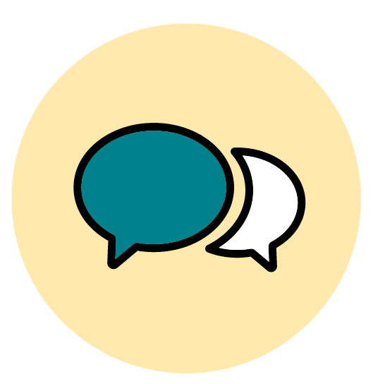 An icon representing a case study