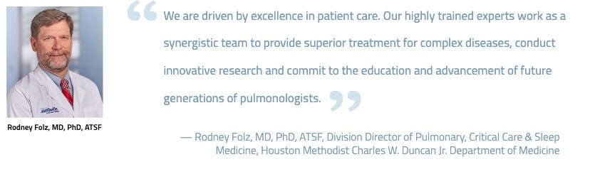 DIVISION PG | Pulmonary, Critical Care & Sleep Medicine_Dr. Folz