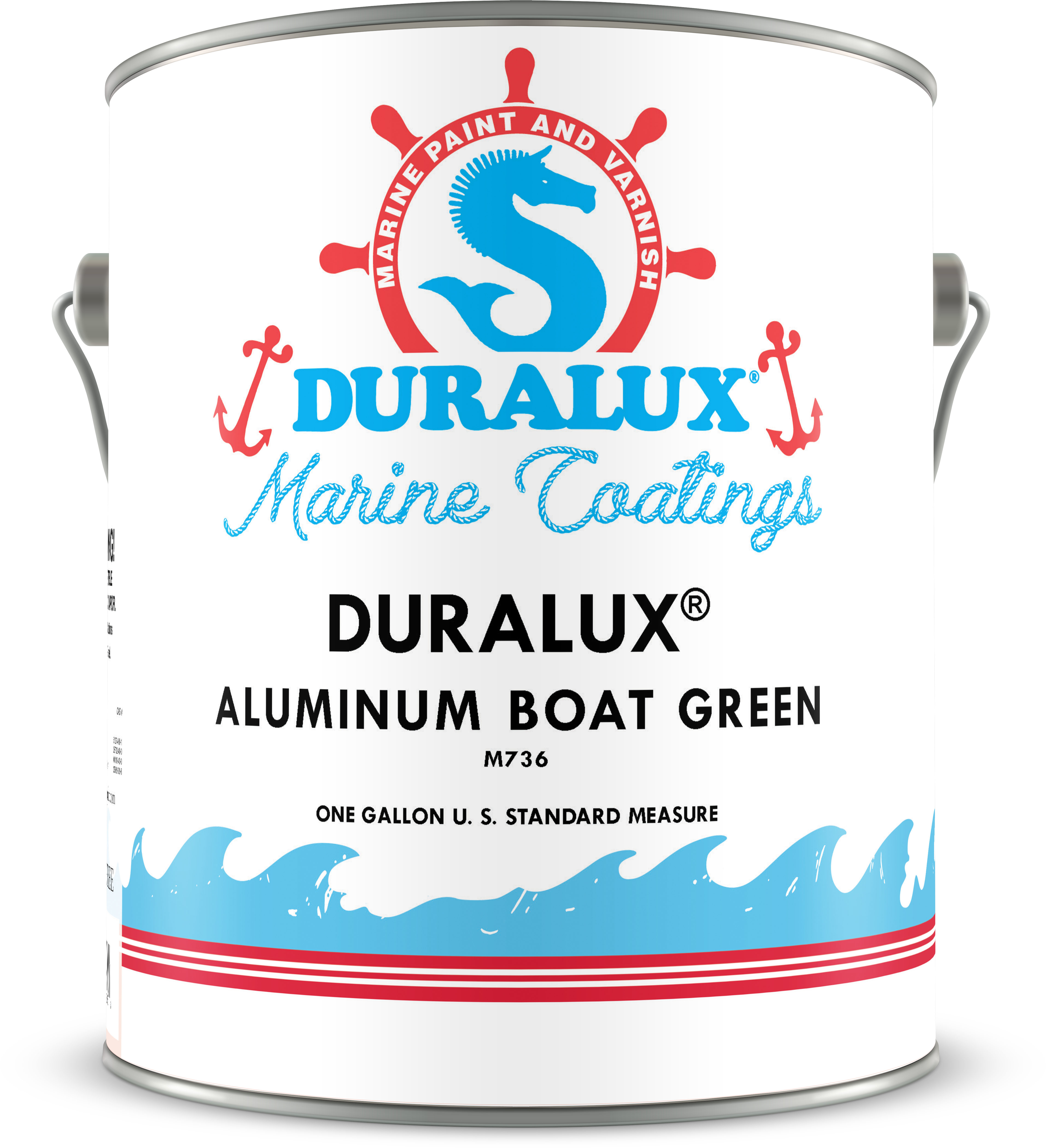 Duralux aluminum paint can