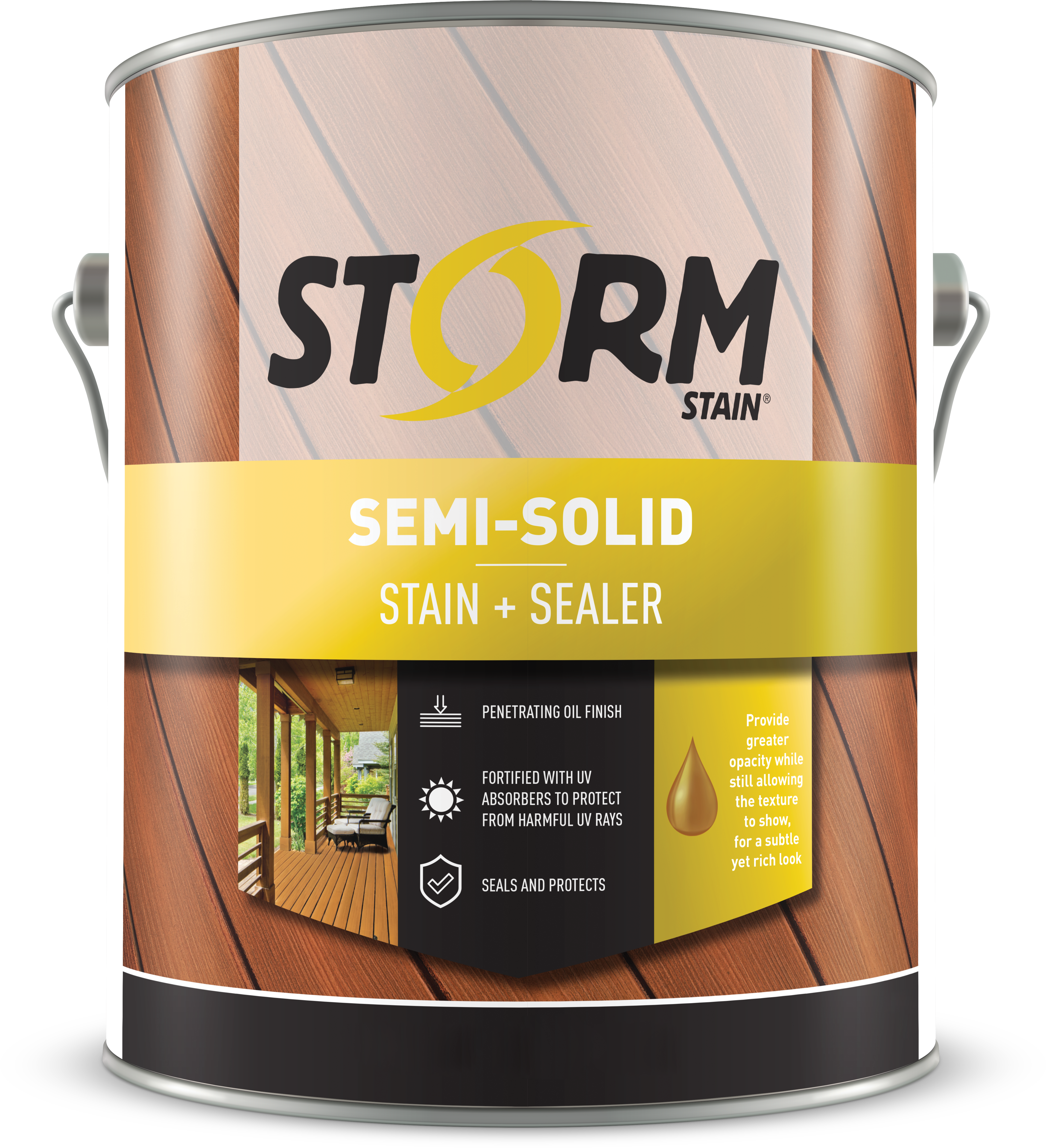 Storm Stain  Semi-Solid Stain + Sealer 340XX
