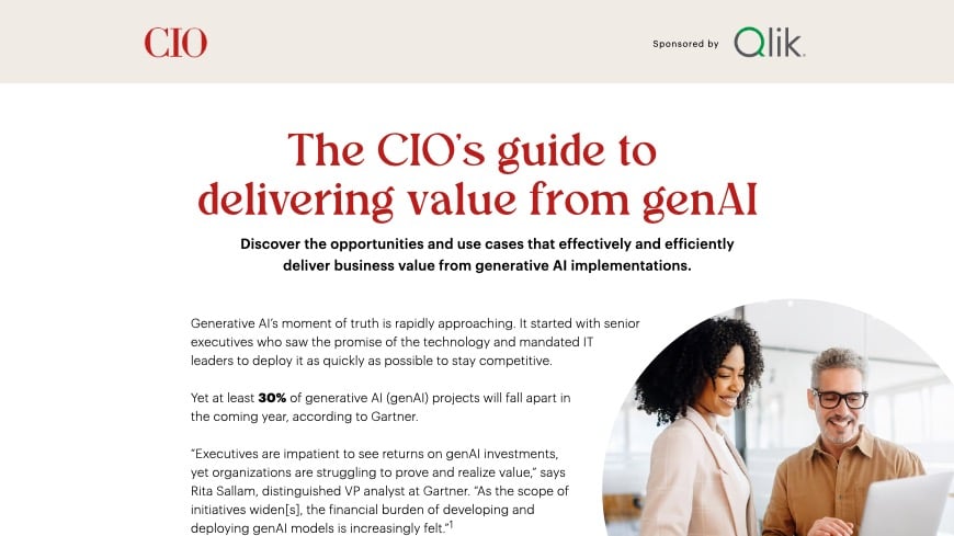 The CIO's guide for genAI
