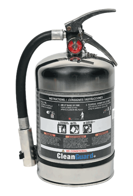 Clean Agent
MR Conditional
Portable Extinguisher
