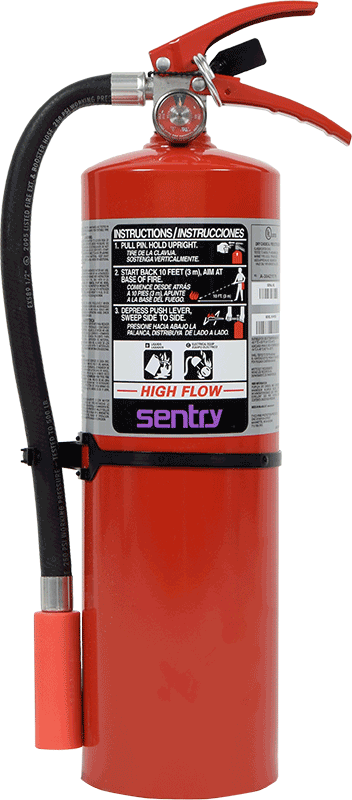 Sentry High Flow BC Extinguisher