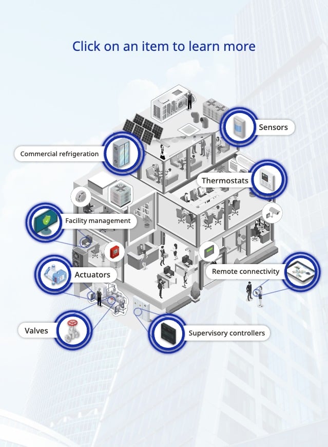 BAS & Controls | Building Cutaway | Mobile Web Version | No Title