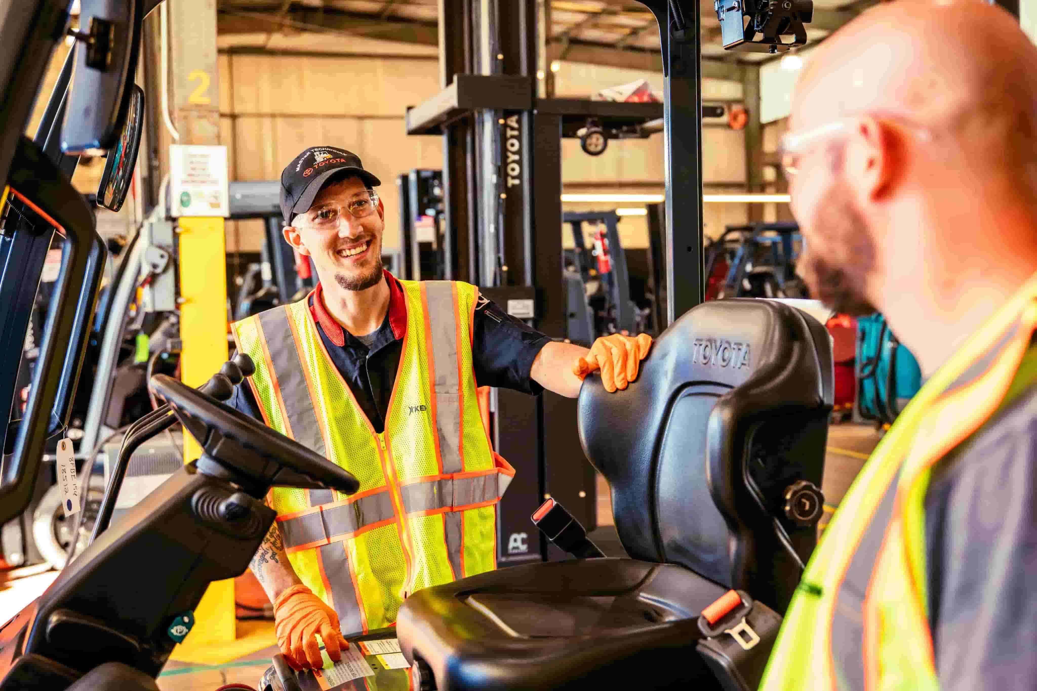 Toyota Forklift Mechanics 